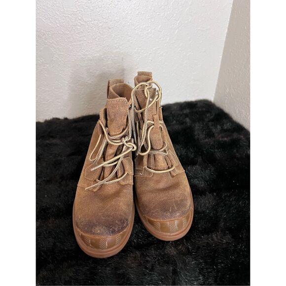 Women’s Sorel Toronto NL2115-Suede Lace Up Wedge Ankle Boots 7 - Picture 2 of 6